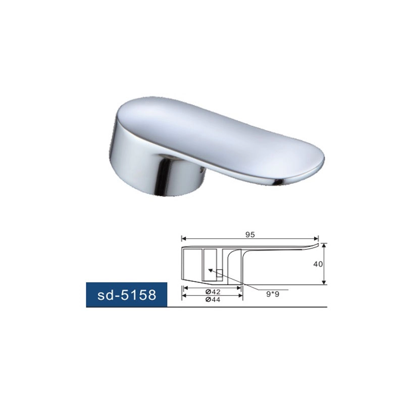Ersatzgriffhebel für Duschen oder Badezimmer- oder Küchenwaschtischarmaturen 35 mm