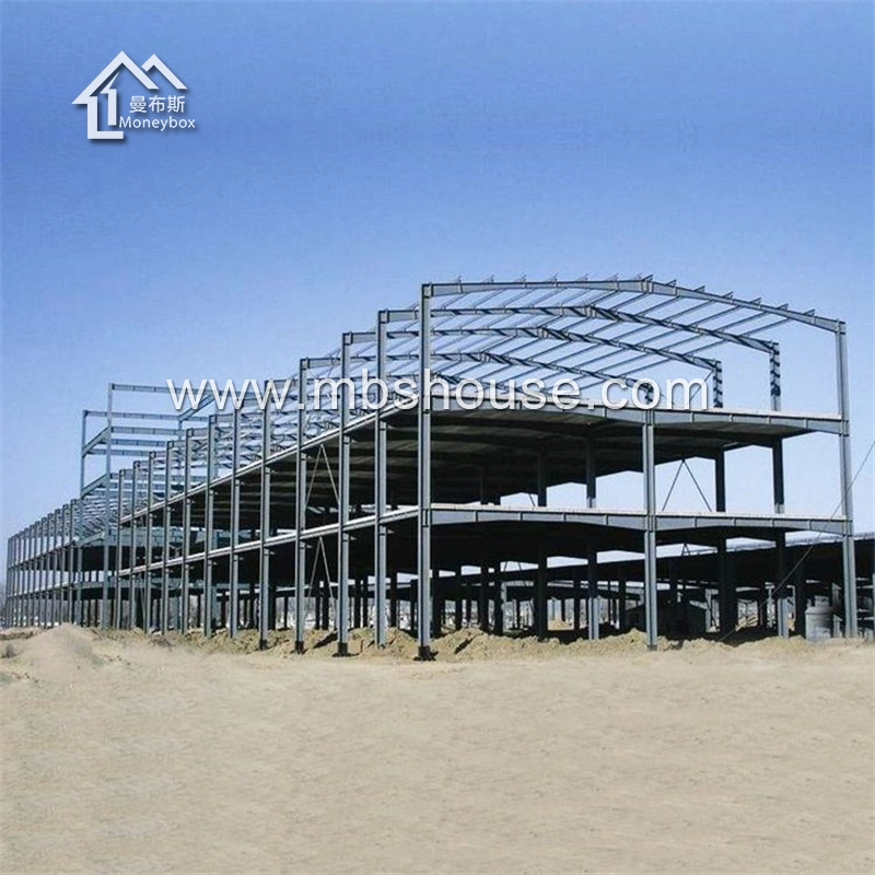 Günstiges Baudesign vorgefertigtes Stahlkonstruktionsrahmenlager