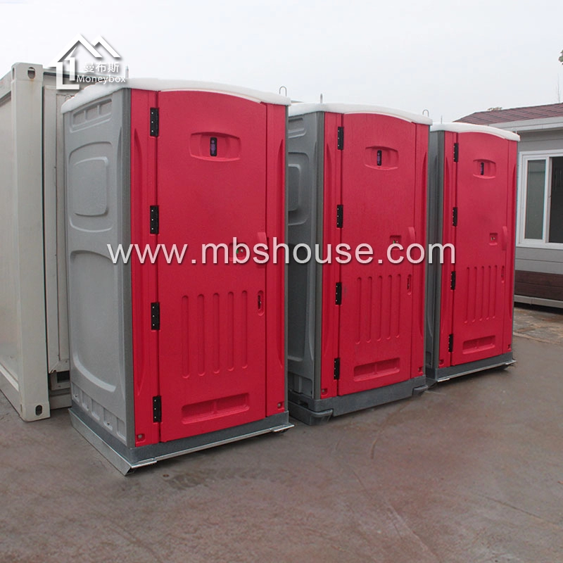 China Rotationsformende tragbare mobile Außentoilette aus Kunststoff