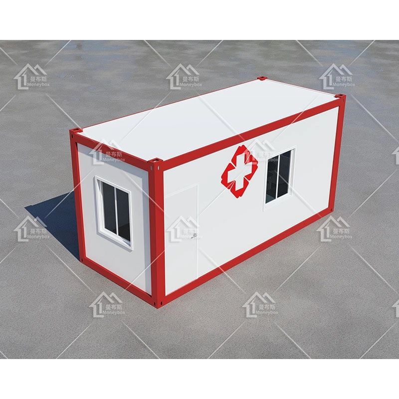 Vorgefertigtes, flaches, mobiles Klinik-Containerhaus für Krankenhäuser