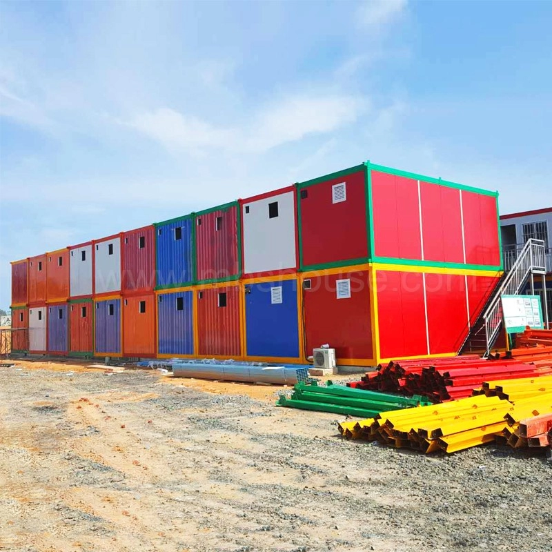 Maßgeschneidertes, vorgefertigtes, abnehmbares Containerhaus für Arbeitslager