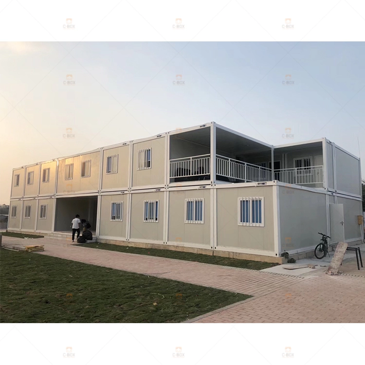 China flexible entwirft modulares, vorgefertigtes Containerhaus-Hotelzimmer