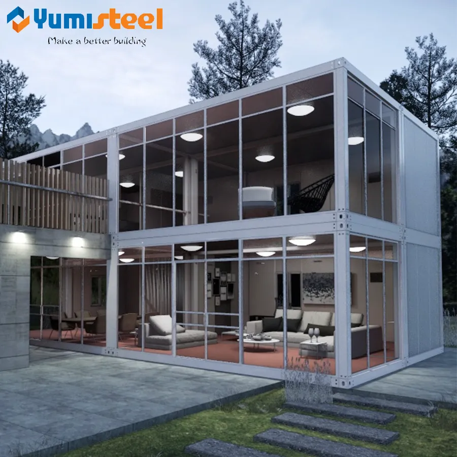 Neues Design-Fertigcontainerhaus mit Feuer-/Wind-/Erdbebenbeständigkeit