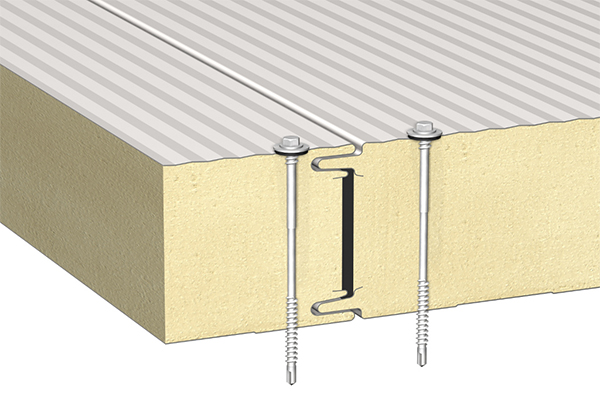 PU-Sandwichplatten-Verriegelungsmethode