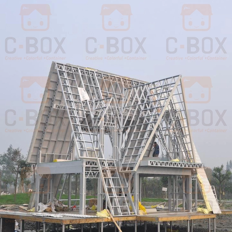 Fabrik für Gebäude mit leichter Stahlkonstruktion und großer Spannweite, Hersteller von Haus mit leichter Stahlkonstruktion