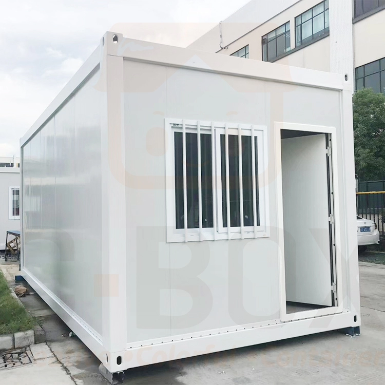 Bewegliche 20-Fuß-Flatpack-Container, umbaubar in ein Büro, zu verkaufen