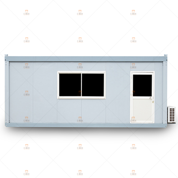 Anti-Feuchtigkeits-Flat-Pack-Wohncontainerhaus