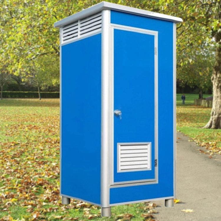Einfach zu installierende tragbare öffentliche Toilette aus EPS-Sandwich, mobile Sanitärtoilette