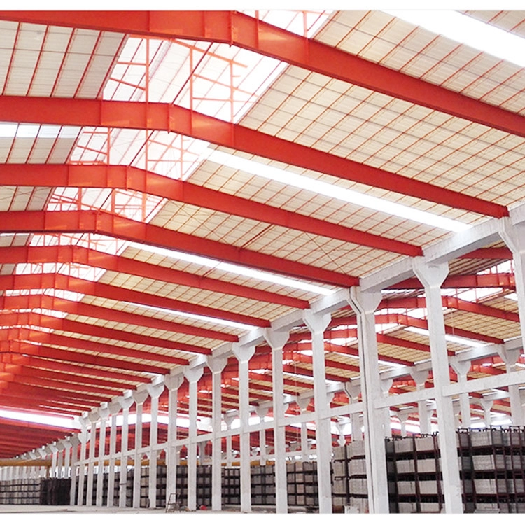 Chinesisches Lagerhaus für vorgefertigte Stahlkonstruktionen, kundenspezifische Werkstatt für vorgefertigte leichte Stahlkonstruktionen