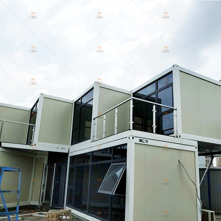 Erweiterbares, modulares Container-Büro-Flatpack-Containerhaus