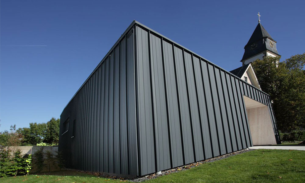 Aluminiumplatten für Dachsysteme mit großer Spannweite