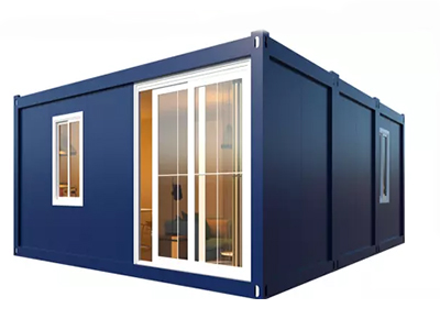 Packen Sie ein mobiles Containerhaus