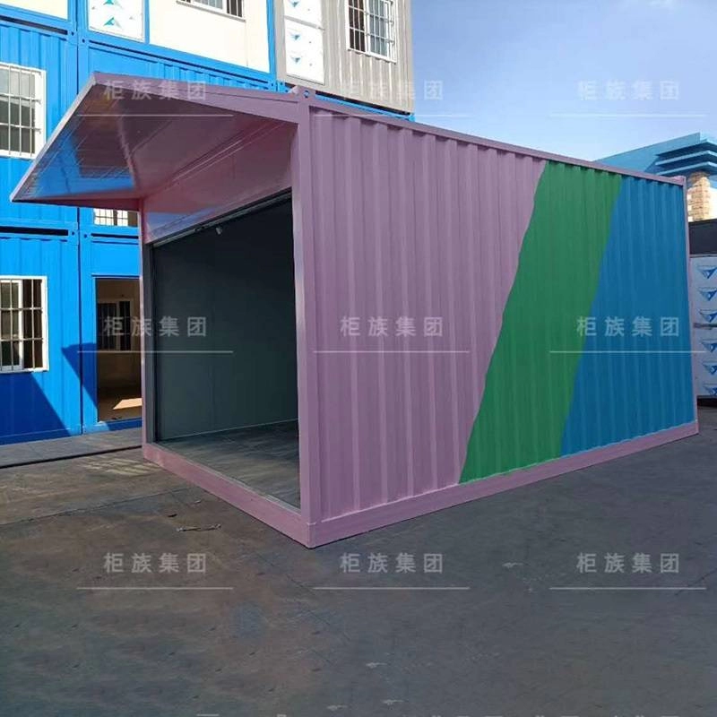 Werksrenovierte Containerläden aus China mit verzinktem Material
