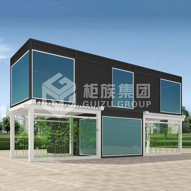 China Factory Supply Doppelschicht-Container-Studio-Fertighaus SOHO