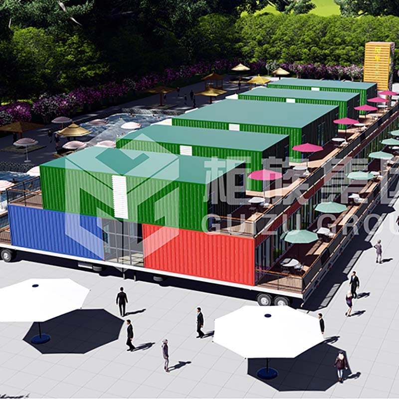 Vorgefertigtes, bewegliches, stilvolles Container-Seaside-Strandhotel in China
