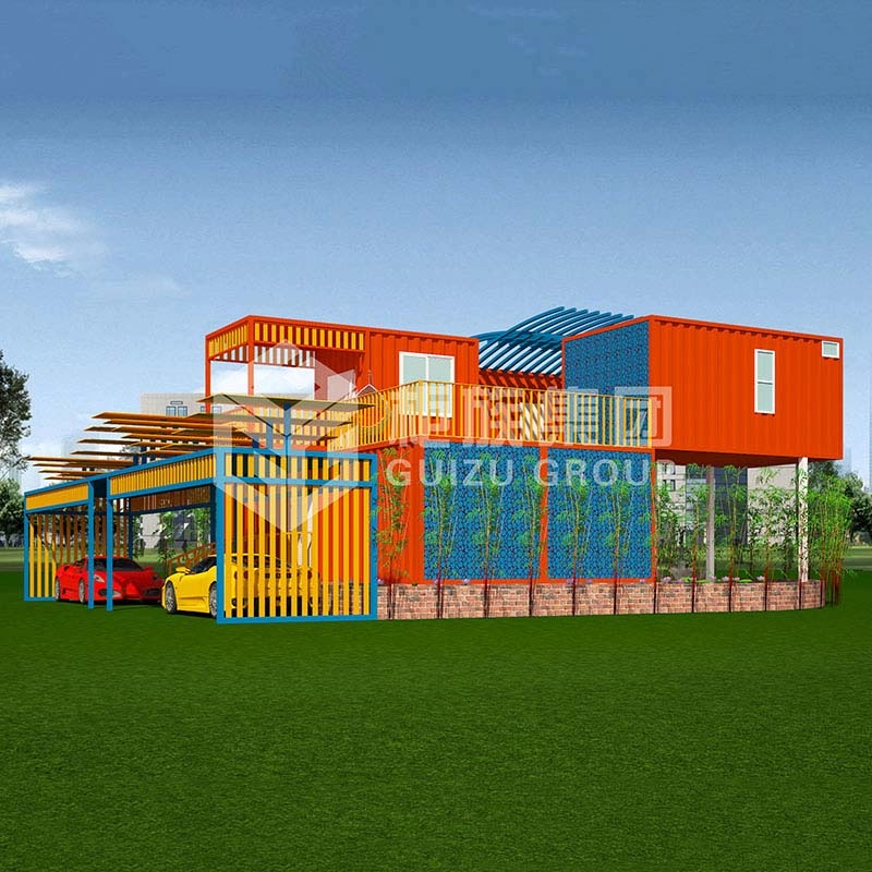 Hochwertige Containervilla, vorgefertigt für das Familienleben