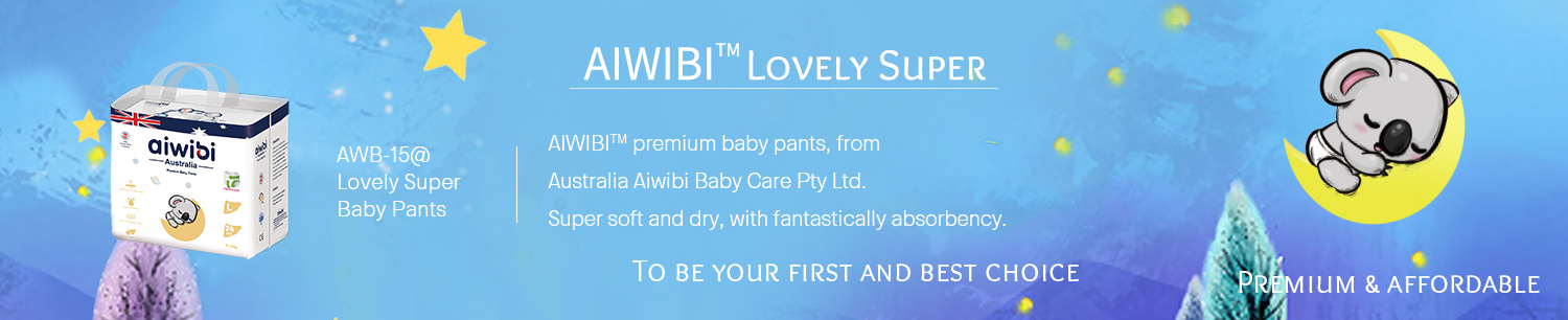 Einweg-Babyklimmzüge von AIWIBI Premium mit super Saugfähigkeit