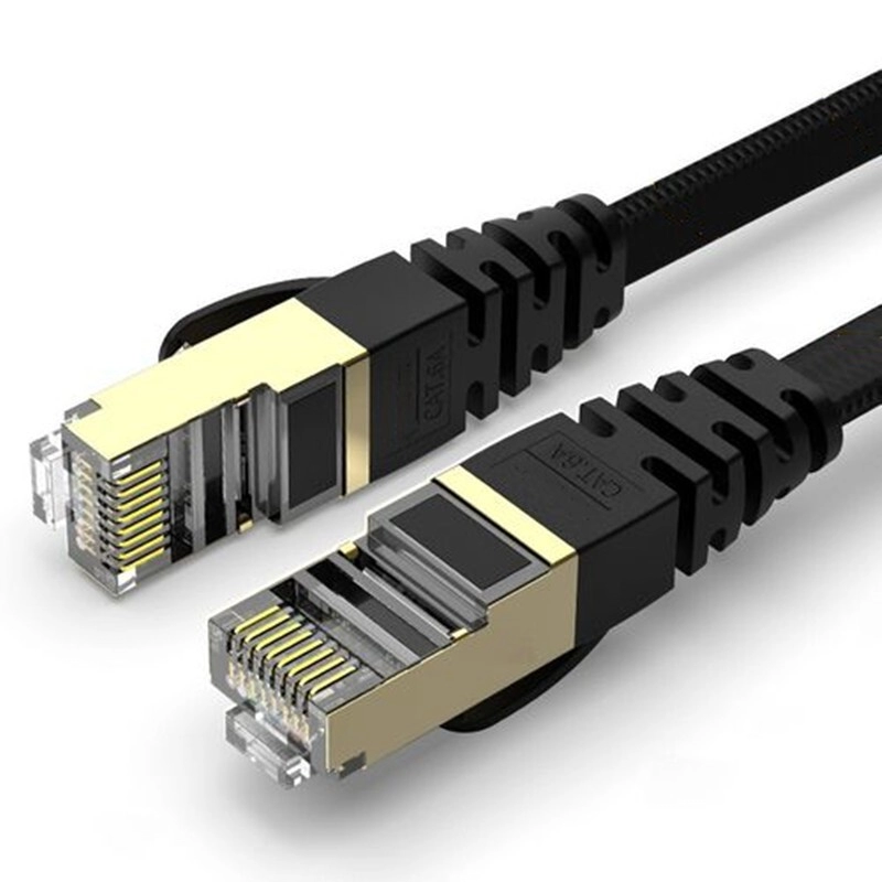 Cat6A Ethernet-Patchkabel RJ45-RJ45 UTP STP/FTP, SFTP und SSTP