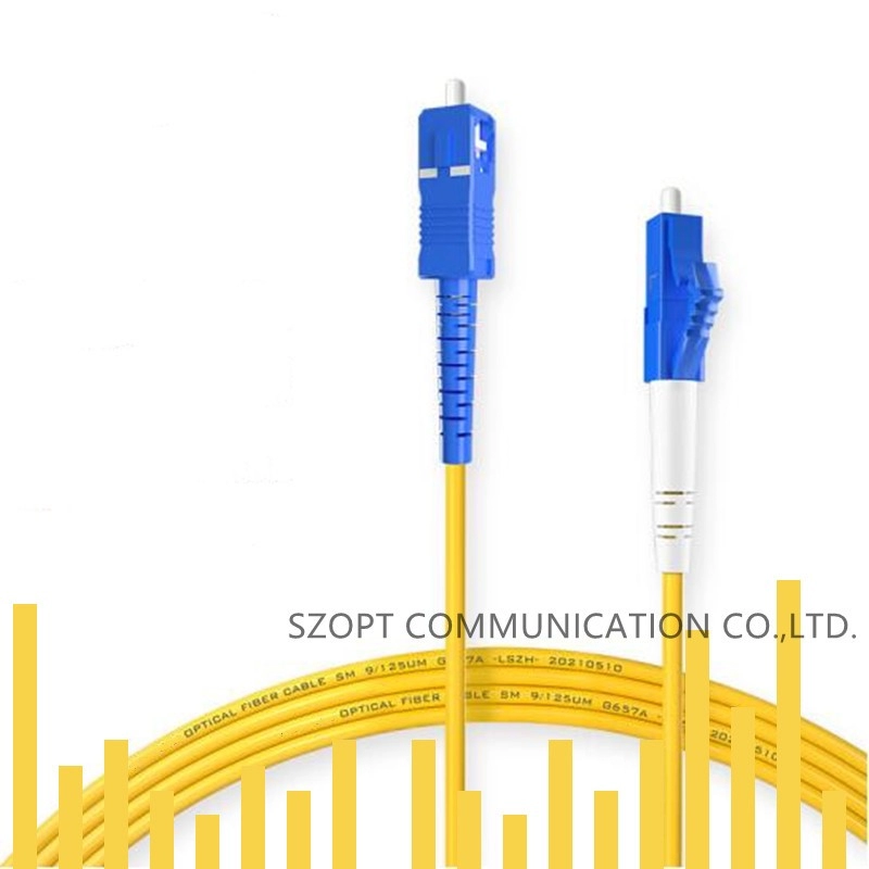 Glasfaser-Patchkabel SC-LC Simplex Duplex Singlemode MM OM3 OM4 OM5