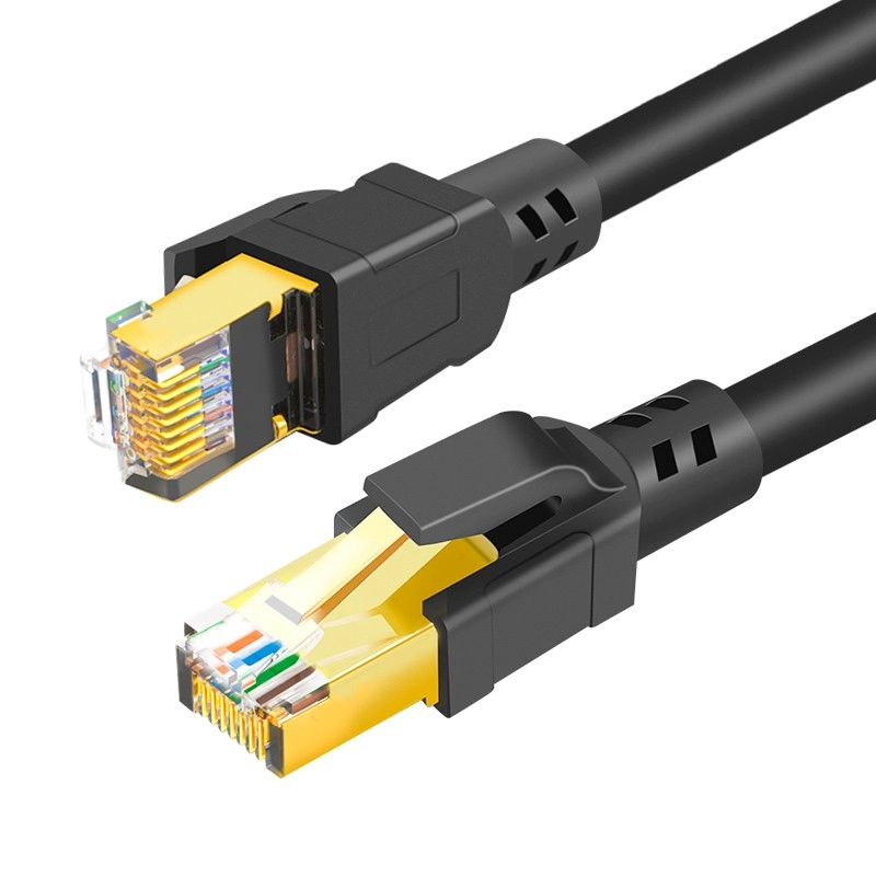 Cat8-Ethernet-Patchkabel RJ45-RJ45 UTP STP/FTP, SFTP und SSTP