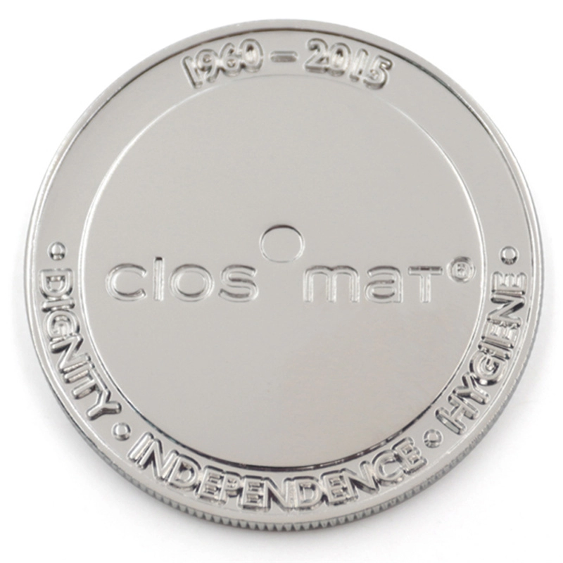 Hersteller kundenspezifischer Jubiläums-Souvenirmünzen aus glänzendem Silber