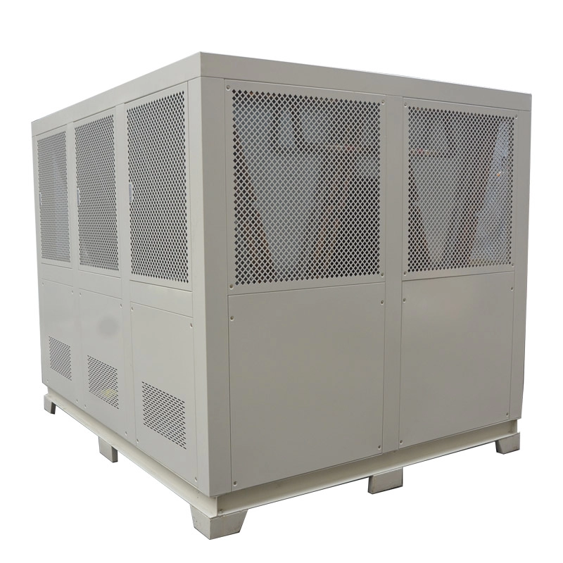 Luftgekühlter Kältemaschinen-Schraubenkompressor mit einer Kapazität von 80 Tonnen