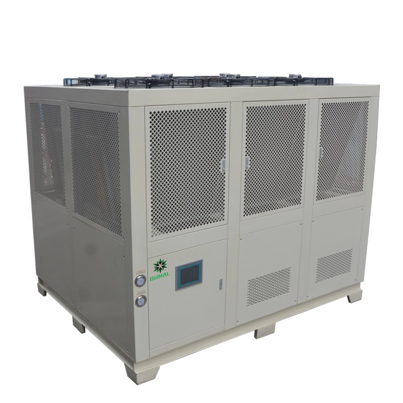 Luftgekühlter Kältemaschinen-Schraubenkompressor mit einer Kapazität von 80 Tonnen