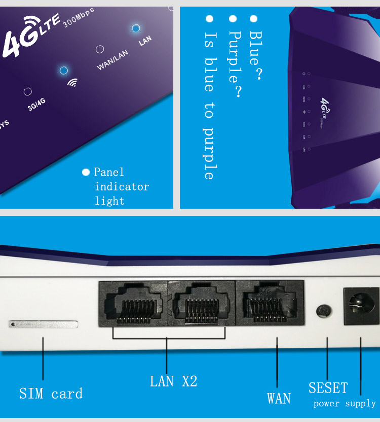 R109A Office TD-LTE 4G GSM WLAN-Router