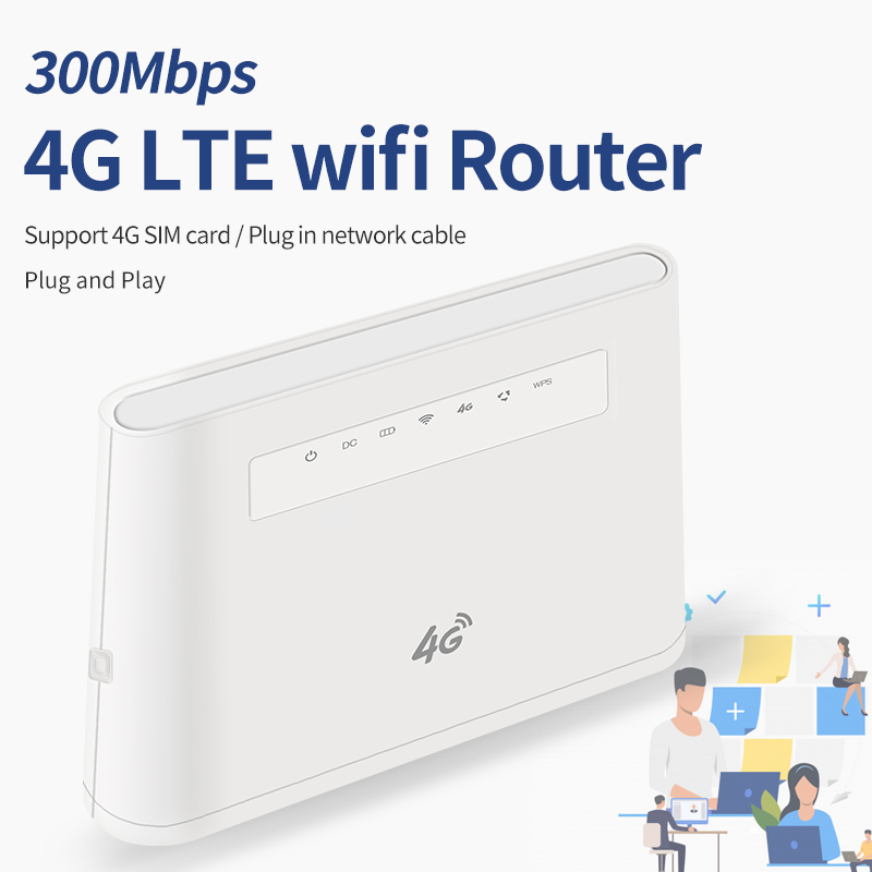 4G LTE-WLAN-Router mit hoher Reichweite für den Innenbereich