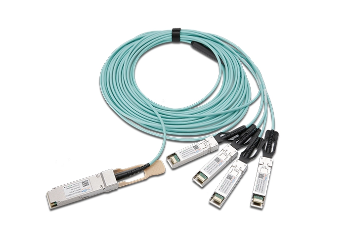 40G QSFP+ TO 4*SFP+ AOC-Serie